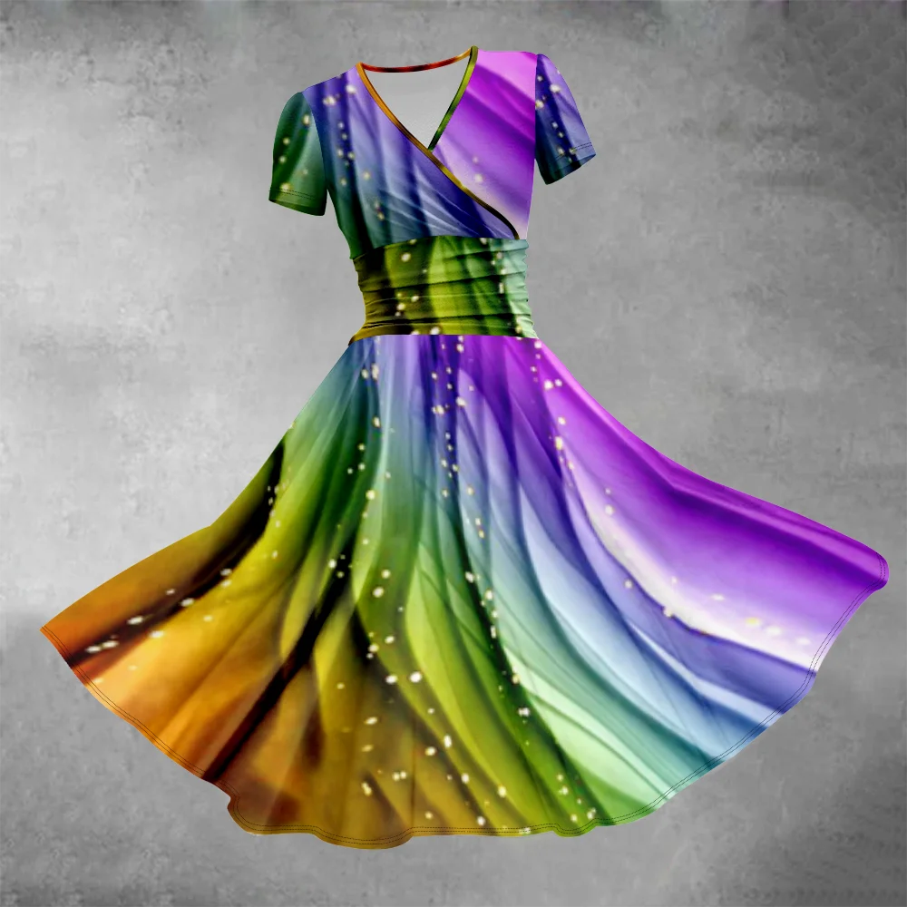 Summer Dress Women Fashion Evening Dresses Luxury Oversize Stylish Party Dress Girls Vestidos Elegant Robes New in Dresses