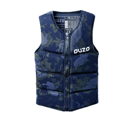 Neoprene Wakesurf Impact Vest for Boating Wake Surf and Skimboard, Lightweight, buoyancy swim vest