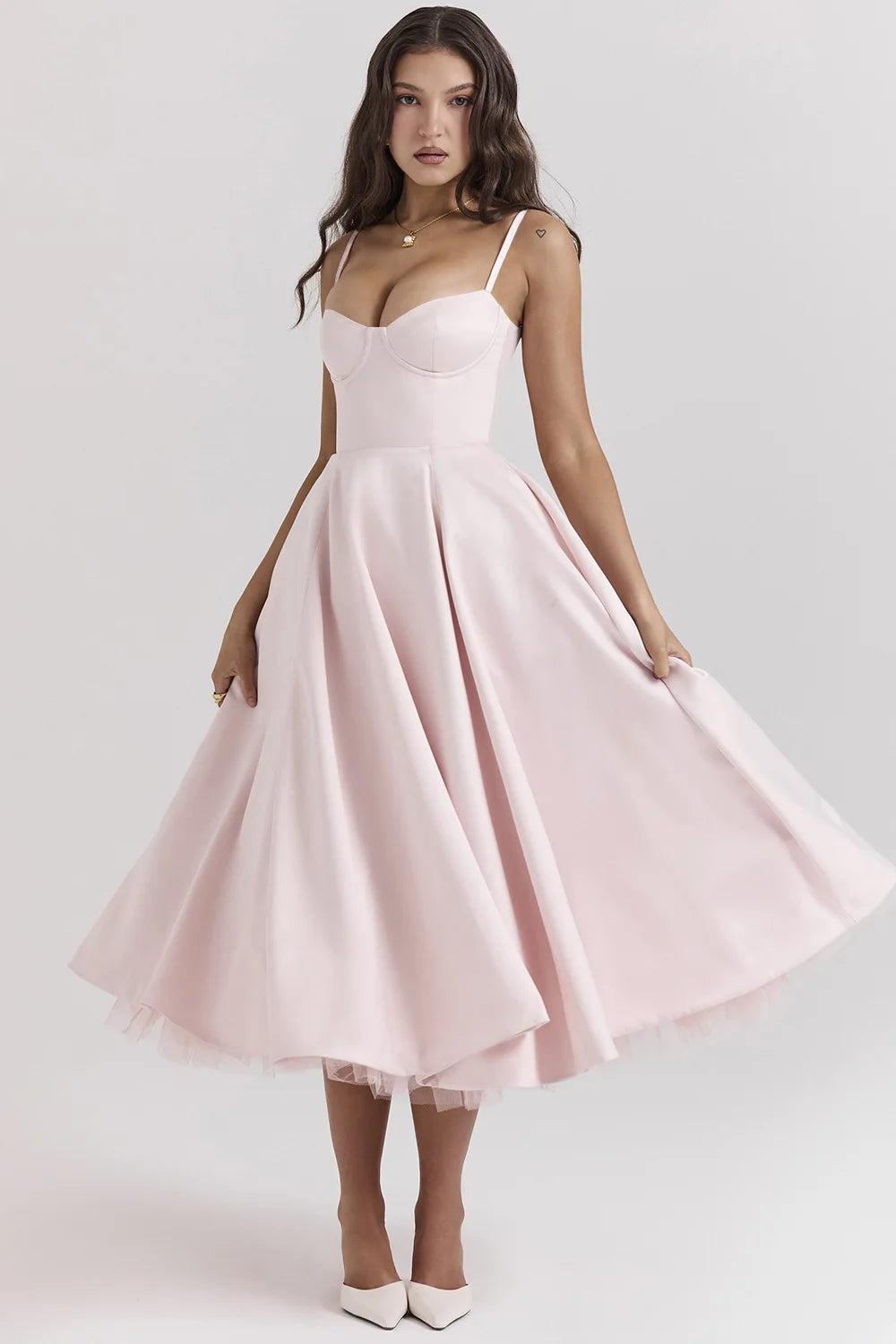 Women's Summer Long Dresses Elegant Lady Maxi Dress O-Neck Blue Dress High Waist Party Dresses for Female Sexy Hoilday Sundress