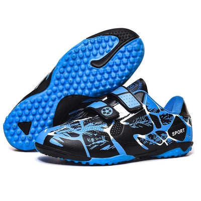 Kids Football Boots Child Soccer Shoe Anti Skid Boys Turf Cleats Hard Court Youth Training Trainers Children Futsal Sneakers