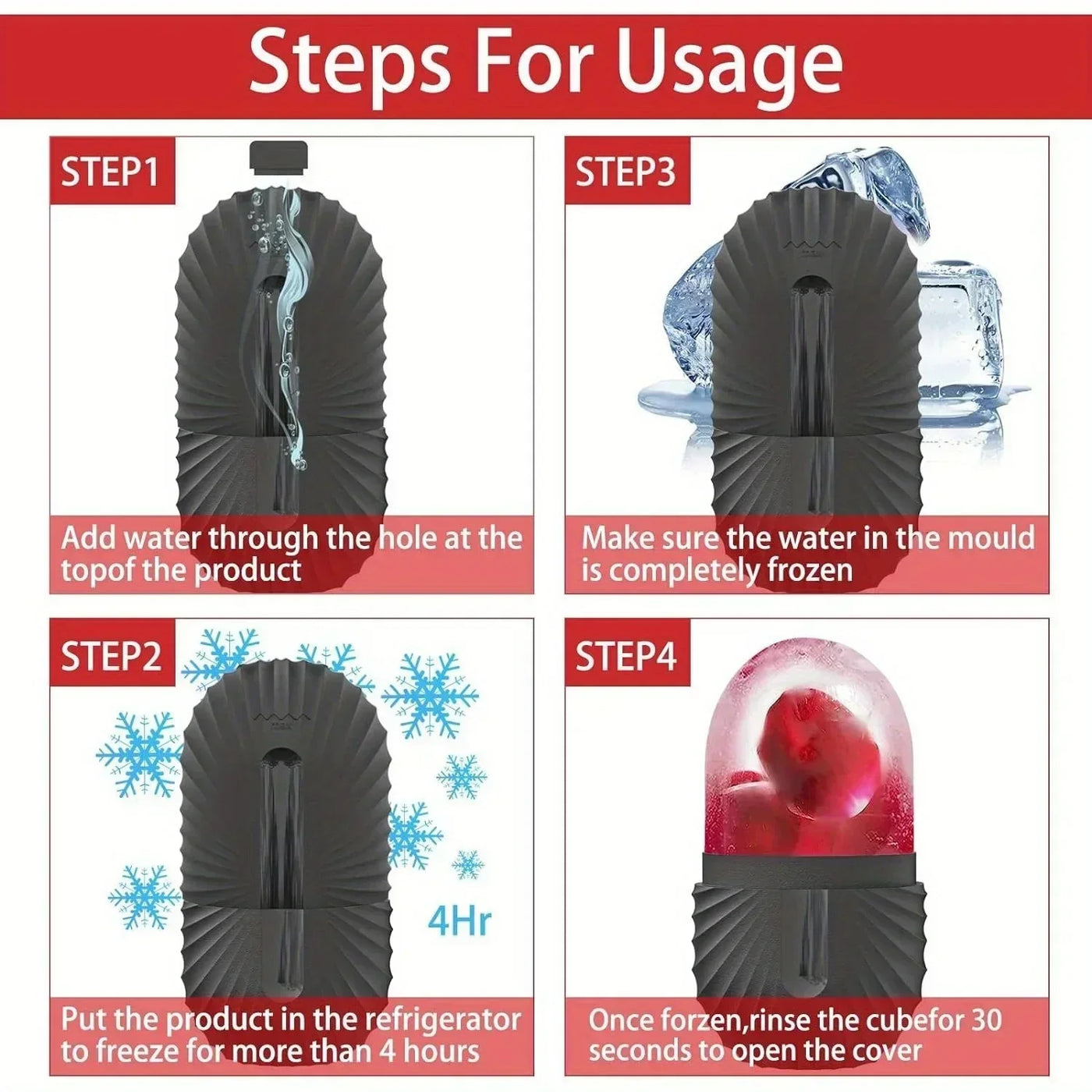 Ice Silicone Face Roller Beauty Lifting Ice Ball Face Massager Contouring Eye Roller Facial Treatment Reduce Acne Beauty Tools