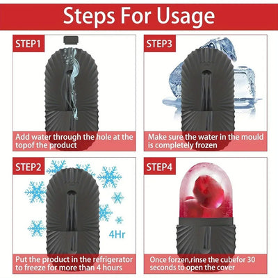 Ice Silicone Face Roller Beauty Lifting Ice Ball Face Massager Contouring Eye Roller Facial Treatment Reduce Acne Beauty Tools