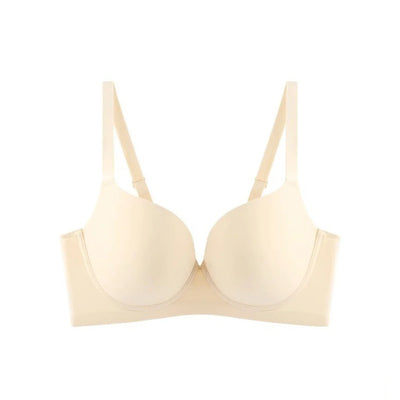 Breathable Full Cup Bra Women's Underwear Invisible Anti-Sagging Side Breast Collection Large Size Summer Brassiere Comfortable