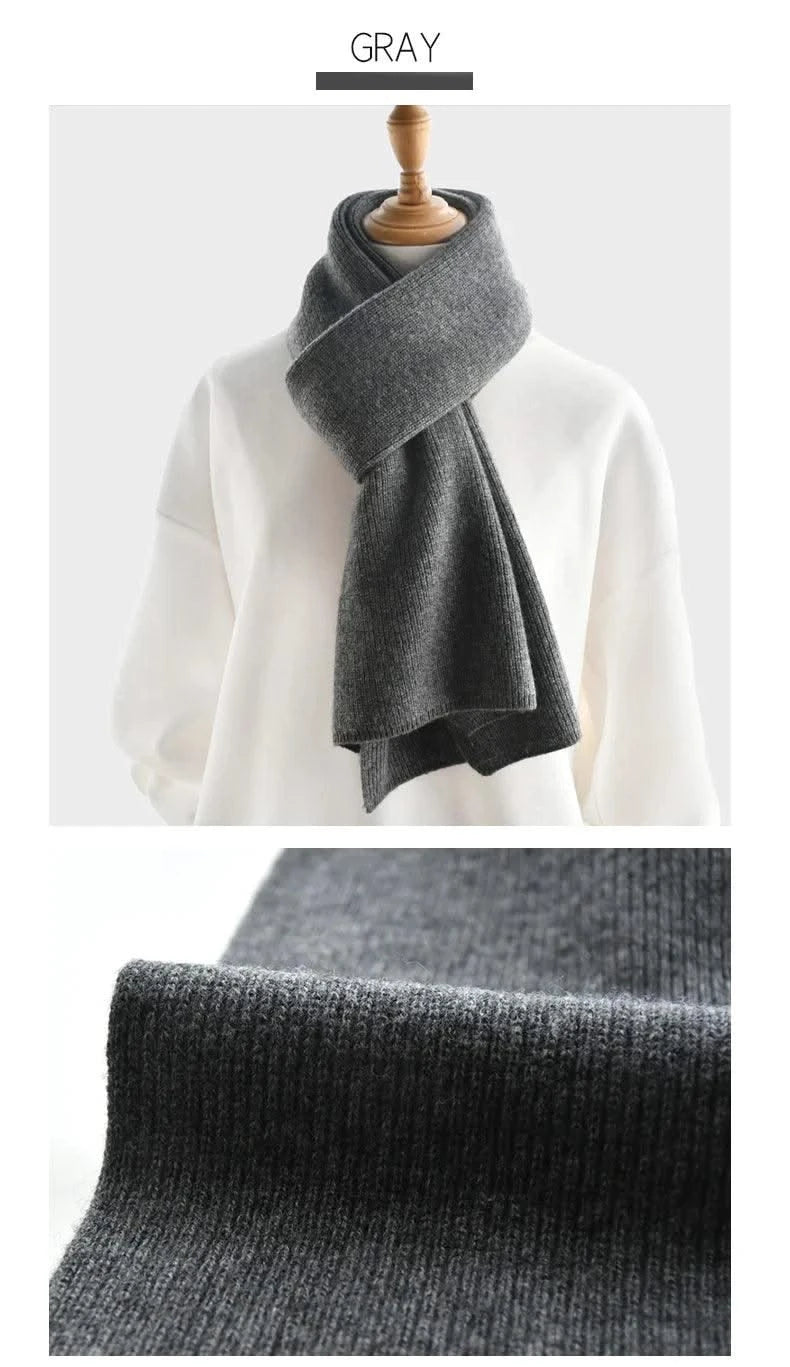 cashmere knitted scarves women or men kids children