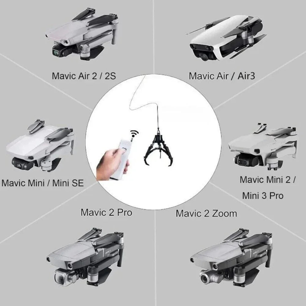 Updated Newest 2kg Light-Sensitive Payload Pick-Up Device Thrower Airdrop System For DJI Various Drone Models Mavic 2 3T M3T