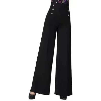 Women Wide Leg Pants 2023 Spring Summer Solid High Waist Long Casual Pants Korean Loose Dance Female Trousers Women's Clothing