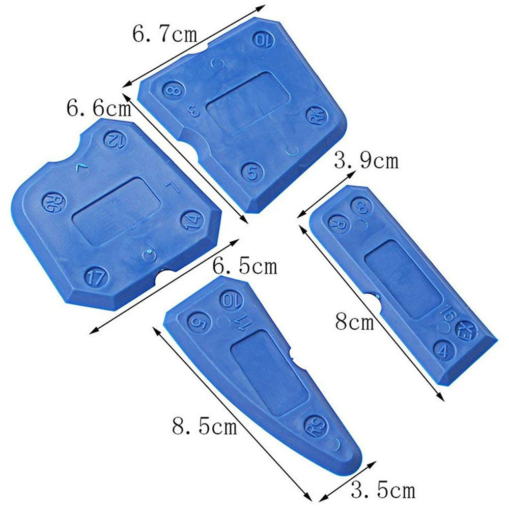 Finishing Caulking Tools Versatile Silicone Glass Cement Scraper Cleaning Hand Spatula Tool Professional Sealant Spreading