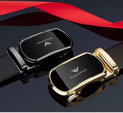 Automatic Buckle Belt  Business Casual Dress Belts Gift for Men
