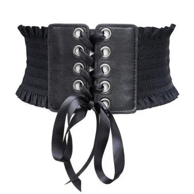 Women Corset Black Sexy Lace Girdle Underbust Waist Bandage Bustier Body Elastic Waistband Corset Mujer корсет женский