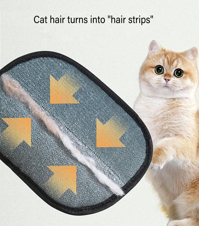 Pet Hair Cleaning And Collection Gloves Pet Double-sided Multi-functional Beauty Glove Tool Reduce The Pressure Of Pet Ownership