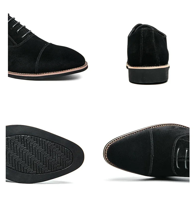 Men's Derby Shoes 2025 New Men Casual shoes  Multifunctional Comfortable Fashion Men Leather Shoes
