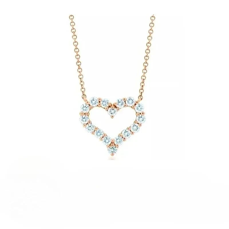 Classic and Trendy love light luxury women's necklace, new trendy party necklace