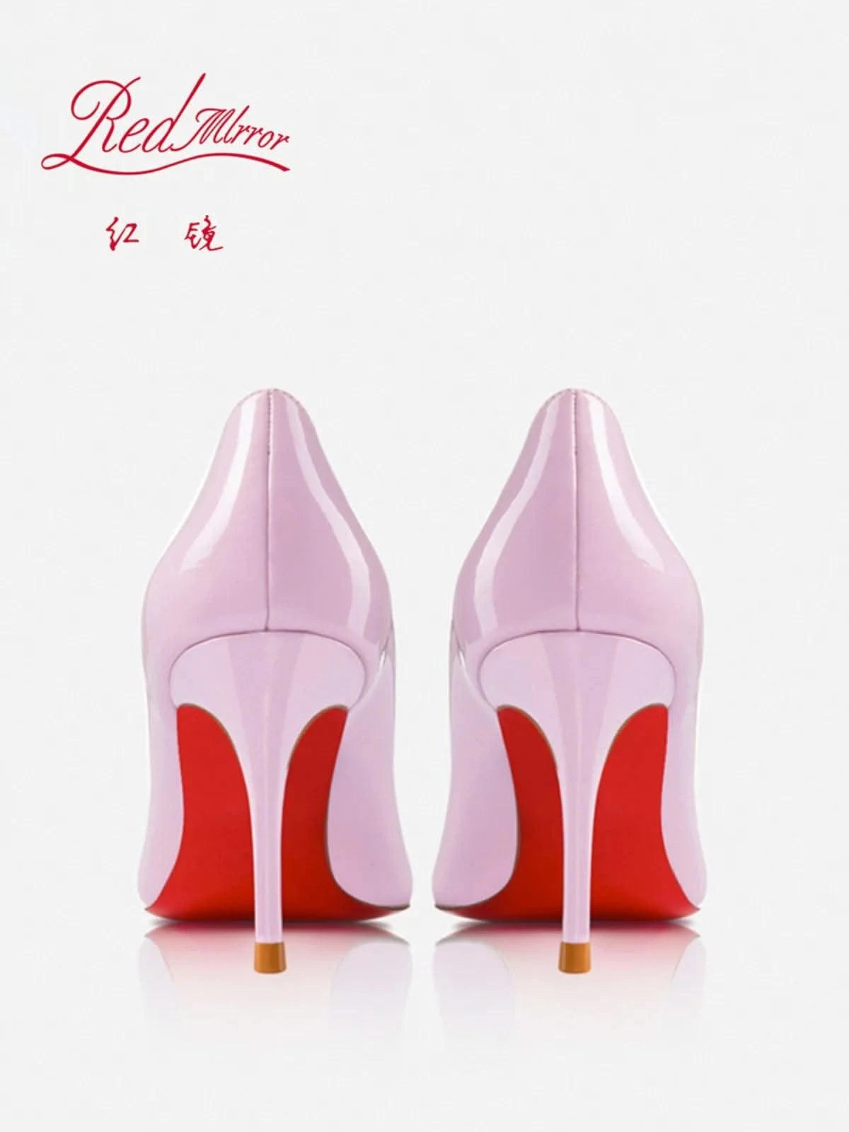 Pink, Pointed Toe High heeled shoes for women | light lipstick base sexy temperament, not tiring, single foot shoes