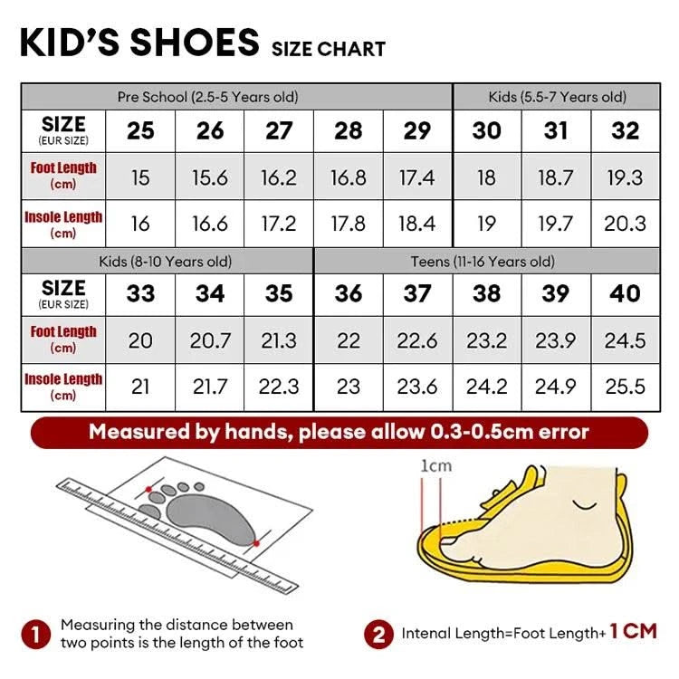 Kids Cartoon Sports Skate Shoes Lightweight for Easy Wear Children's Outdoor Casual Sneakers Non-Slip Sole for School Play