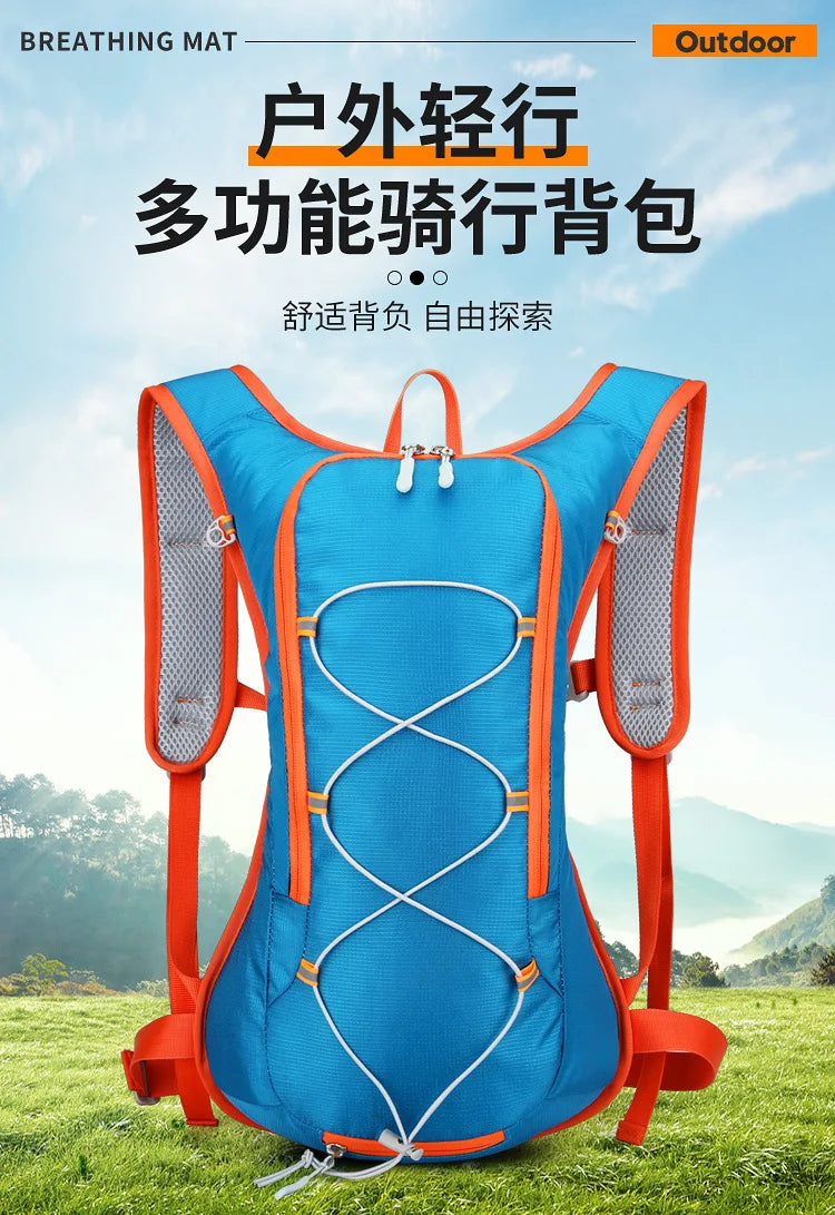 New Cycling Backpack Mountaineering Bag Cross-border Outdoor Waterproof Bicycle Hiking Backpack Wholesale