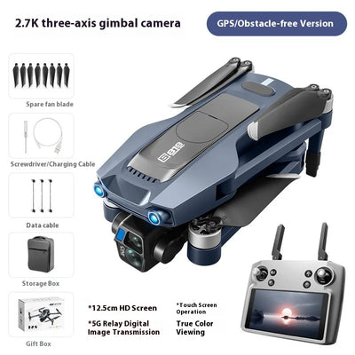 S819 Airdrop Drone with 2.7K GPS 5G Image Transmission 500g Load HD Aerial Photography RC Aircraft