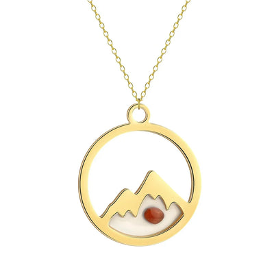 Stainless Steel Dainty Mustard Seed Necklace Move Mountains Christian  Tiny Christian  For Women