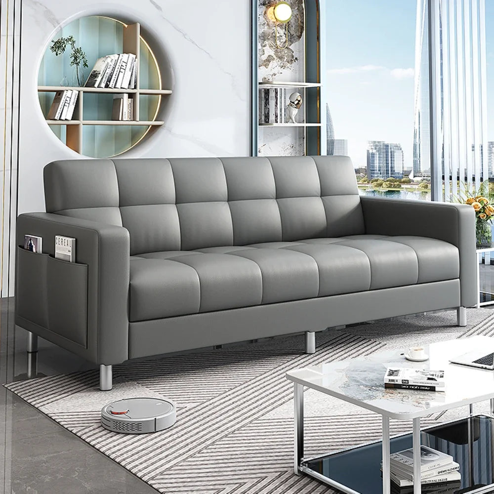 Black Living Room Sofa Bed Foldable Sectional Corner Modern Sofa Designer Elegant Muebles Para Habitacion Home Furniture