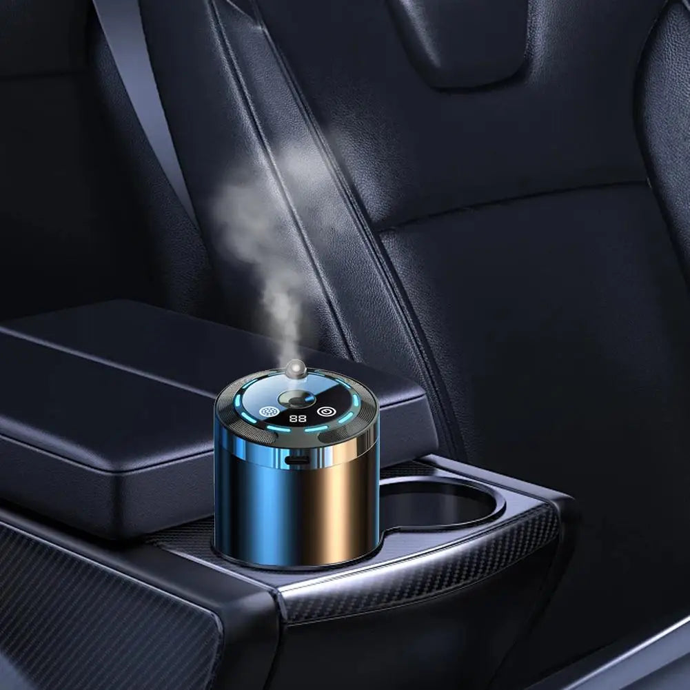 NEW High-end Car Aromatherapy Diffusers 5 Modes Car Humidifier Diffuser Car Odor Eliminator Electric Aroma Smell Perfume 50ML
