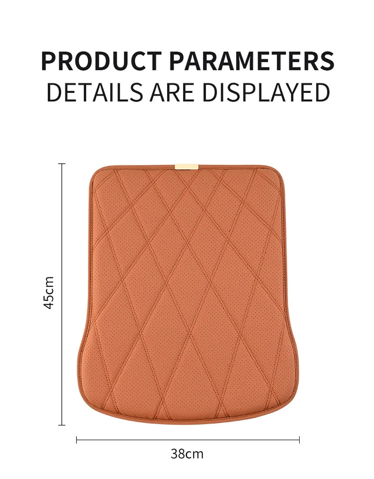 Car Breathable Cushion Four Seasons General New Non-Slip Seat Cushion Comfortable Butt Cushion Car Interior Supplies