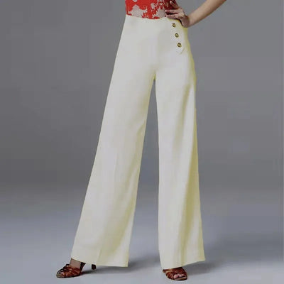 Women Wide Leg Pants 2023 Spring Summer Solid High Waist Long Casual Pants Korean Loose Dance Female Trousers Women's Clothing