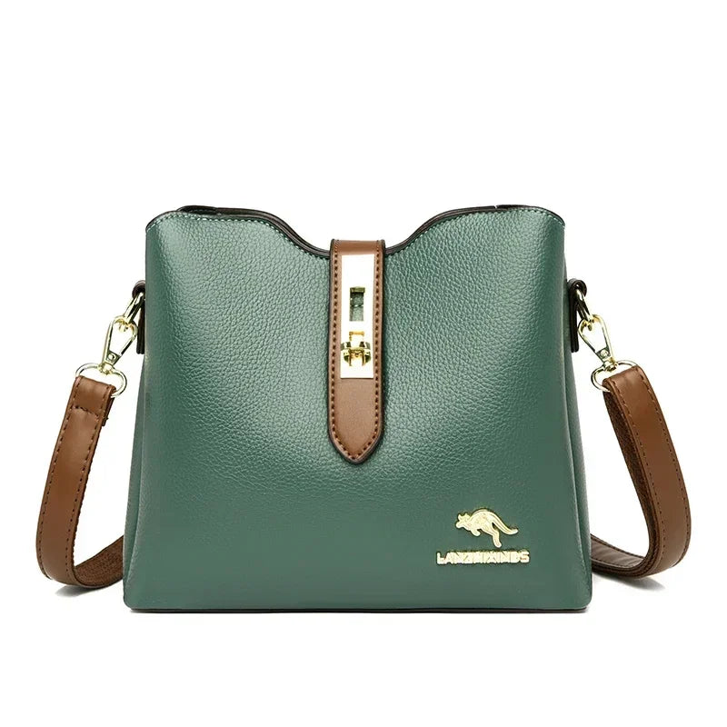 Genuine Brand Soft Leather Women’s Handbags High Quality Small Shoulder Bags Women Luxury bags Fashion Ladies Crossbody Bags Sac