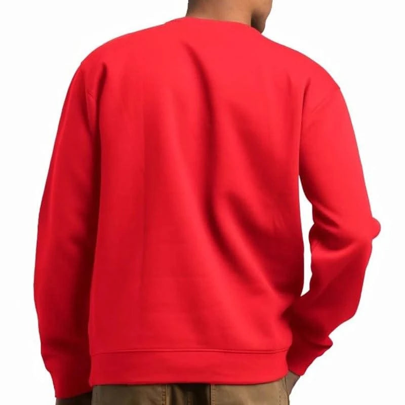 Basic Crewneck Sweatshirts for Men Women Comfy Pullover Tops Athletic