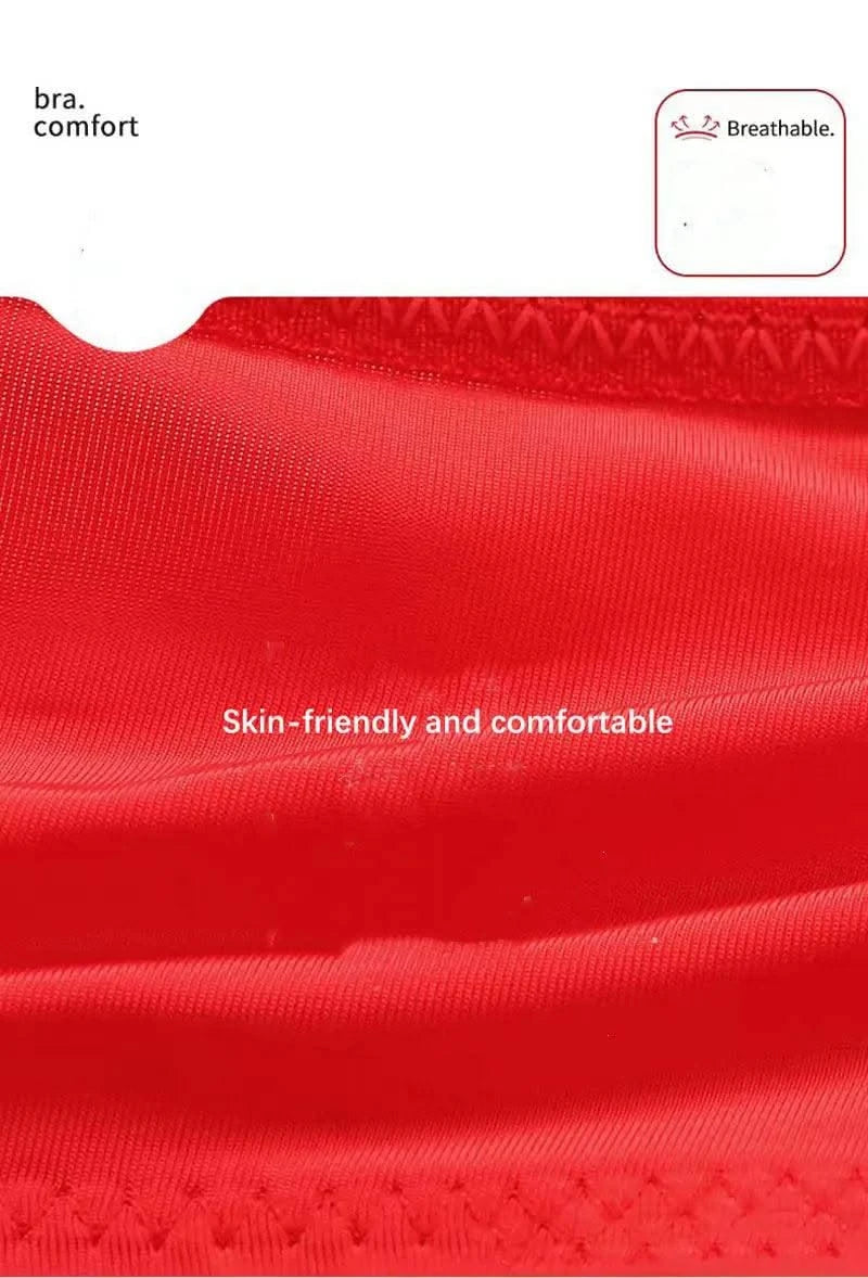 Lace Embroidery Bra Women Front Closure Underwear Wireless Bras Lady Push Up Brassiere Breathable Thin Female Bralette Lingerie