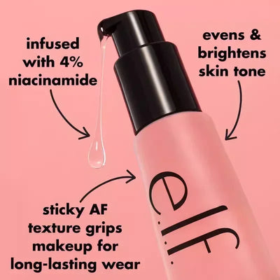 Elf Power Grip Primer Gel-type moisturizing face primer Firming makeup primer Light texture Beauty makeup strong makeup primer
