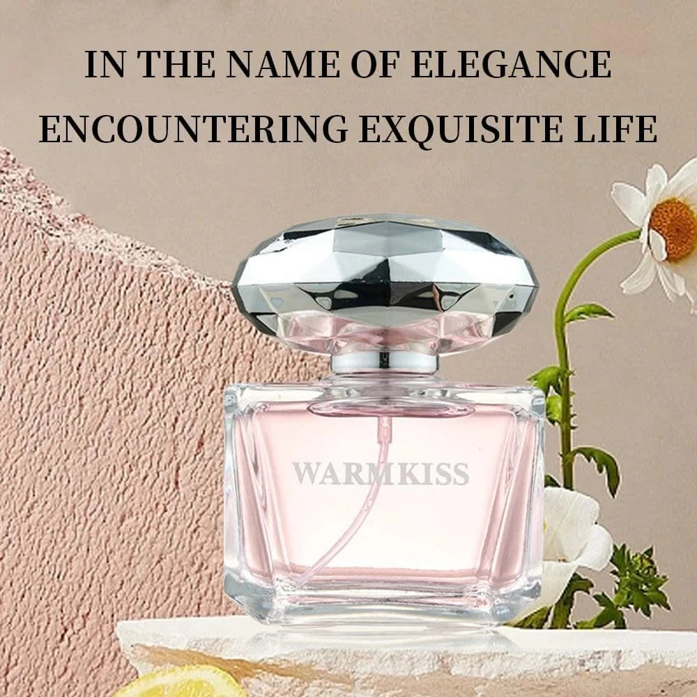 Luxury diamond women's perfume, spray flirting, long-lasting fresh floral and fruity fragrance, romantic and attractive birthday