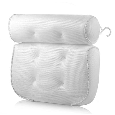 Bathroom Pillows Bath Pillows Come with Head Neck Shoulder and Back Support That Super Thick and Soft for The Best Relaxation