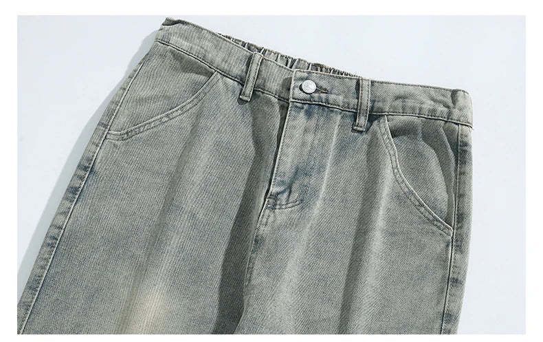 Men Clothing 2025 Y2K Fashion Stretch Slim Ripped Jeans Pants Vintage Skinny Biker Denim Trousers Ankle Zipper Ropa Hombre Jeans