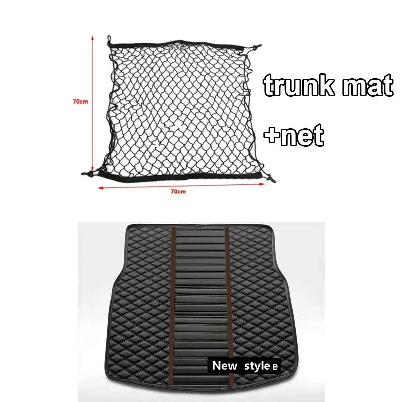 Car Mats For SEAT Alhambra MK2 7N VW VW Sharan 2011~2020 Pad Carpets Set Leather Mat Auto Floor Rugs Car Accessories