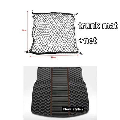 Car Mats For SEAT Alhambra MK2 7N VW VW Sharan 2011~2020 Pad Carpets Set Leather Mat Auto Floor Rugs Car Accessories
