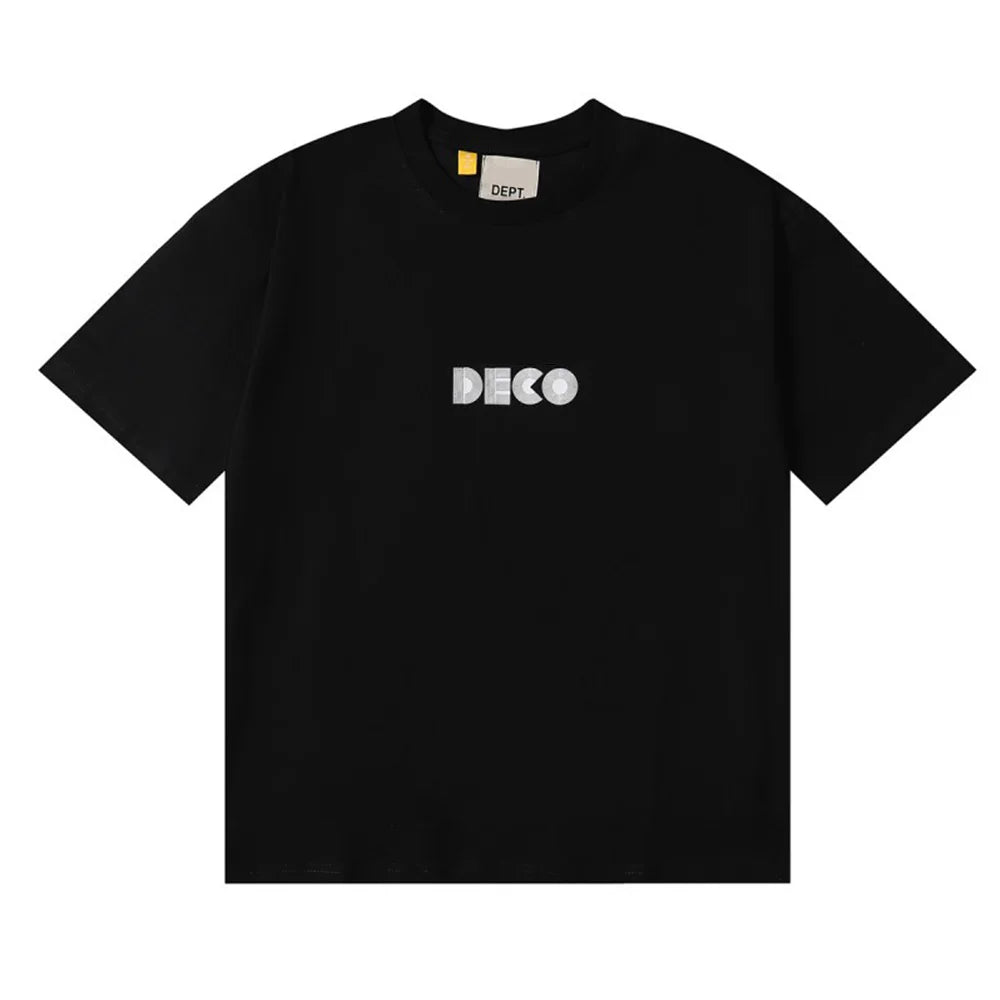 New Designer DEPT T-shirts For Men O-neck Cotton T Shirt Fashion Streetwear Cotton Tees Summer Women Casual Loose Print T-shirt
