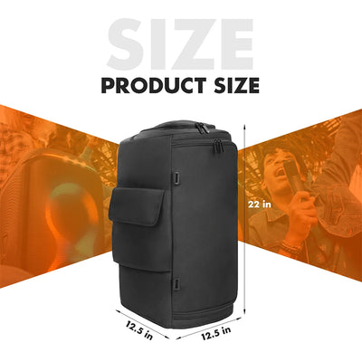 Speaker Carry Cover Waterproof Padded Speaker Protective Cover Double-Sided Speaker Storage Bag for JBL PARTYBOX Storage Bag