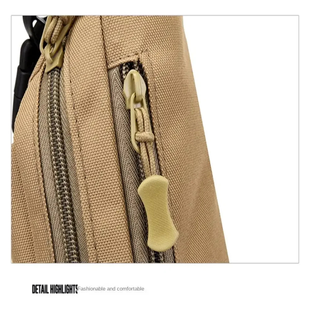 Banana Bag Waterproof Waist Pouch Oxford Cloth Wear Resistant Waist Bags Portable Large Capacity Shoulder Belt Bags Running