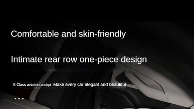 Suitable for Car Seat Cushions Rear Single-piece Mercedes-Benz BMW and Audi Ventilated and Breathable Four-season Seat Cushions