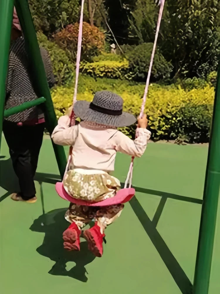 Baby swing, children's garden swing outdoor toys, adjustable height indoor and outdoor swing toys, children's outdoor games
