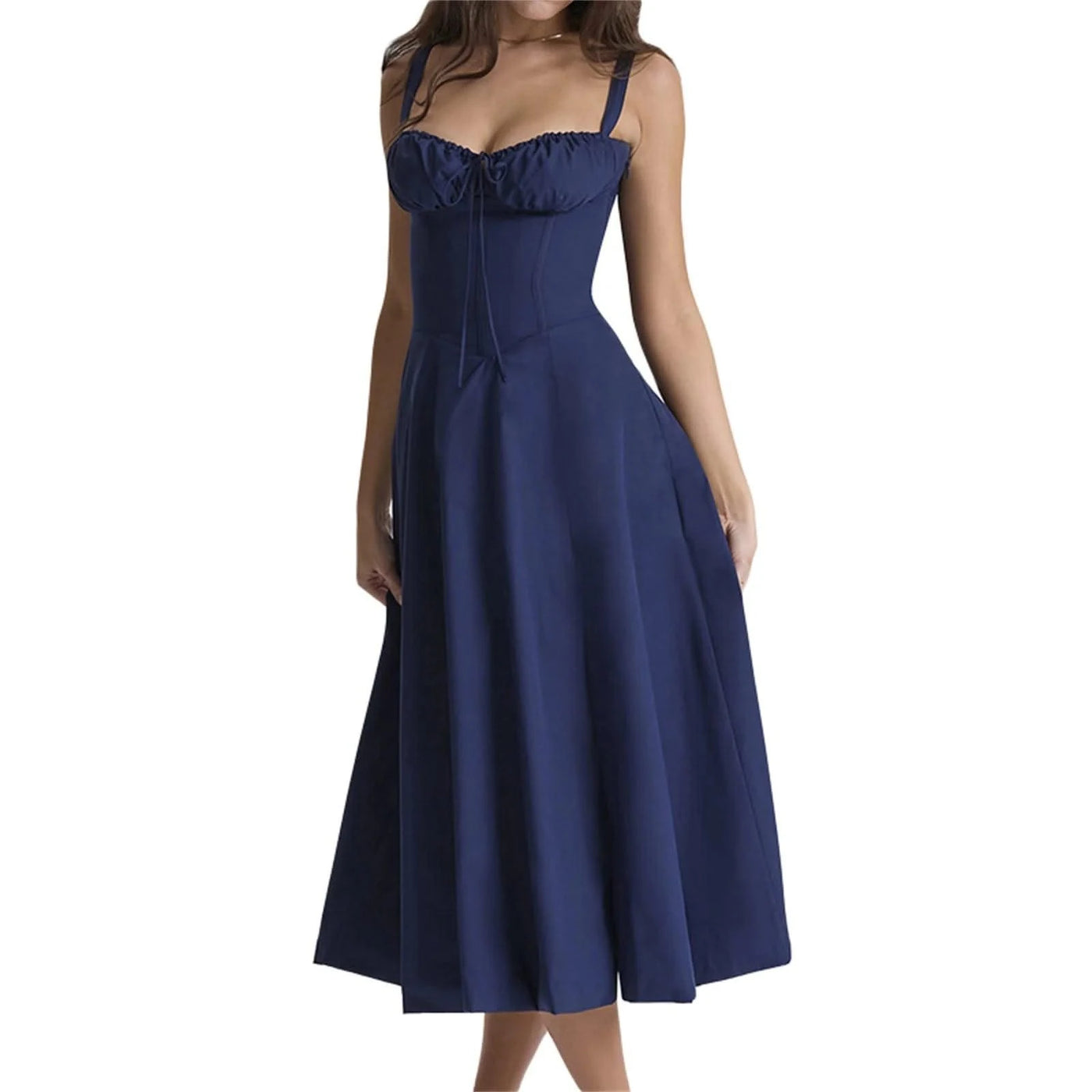 Elegant Summer Dresses for Women Sleeveless Bandage Party A-line Dress for Evening Party Beach Vestidos