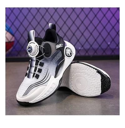 Children Basketball Shoes Boys Sneaker 2025 New Luxury Tennis Shoes 4 To 12 Years Breathable Non-slipp Sports Shoes for Boy