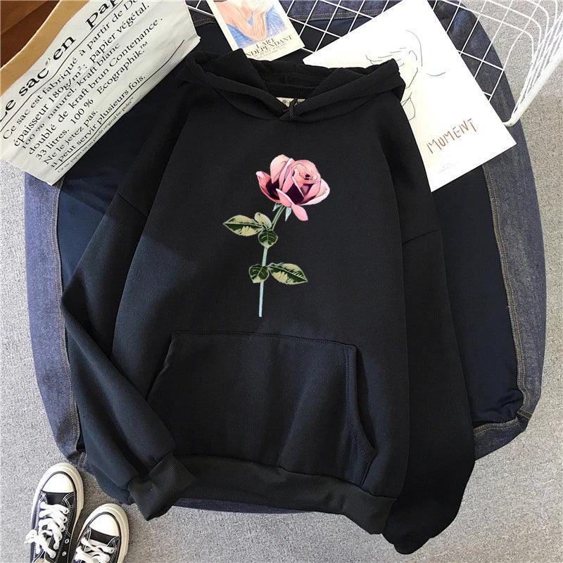 Women's Sweatshirts Hot Sales Autumn Winter Pullovers Hoodies Versatile Woman Style Fashion Casual Sports Print Daily Simplicity