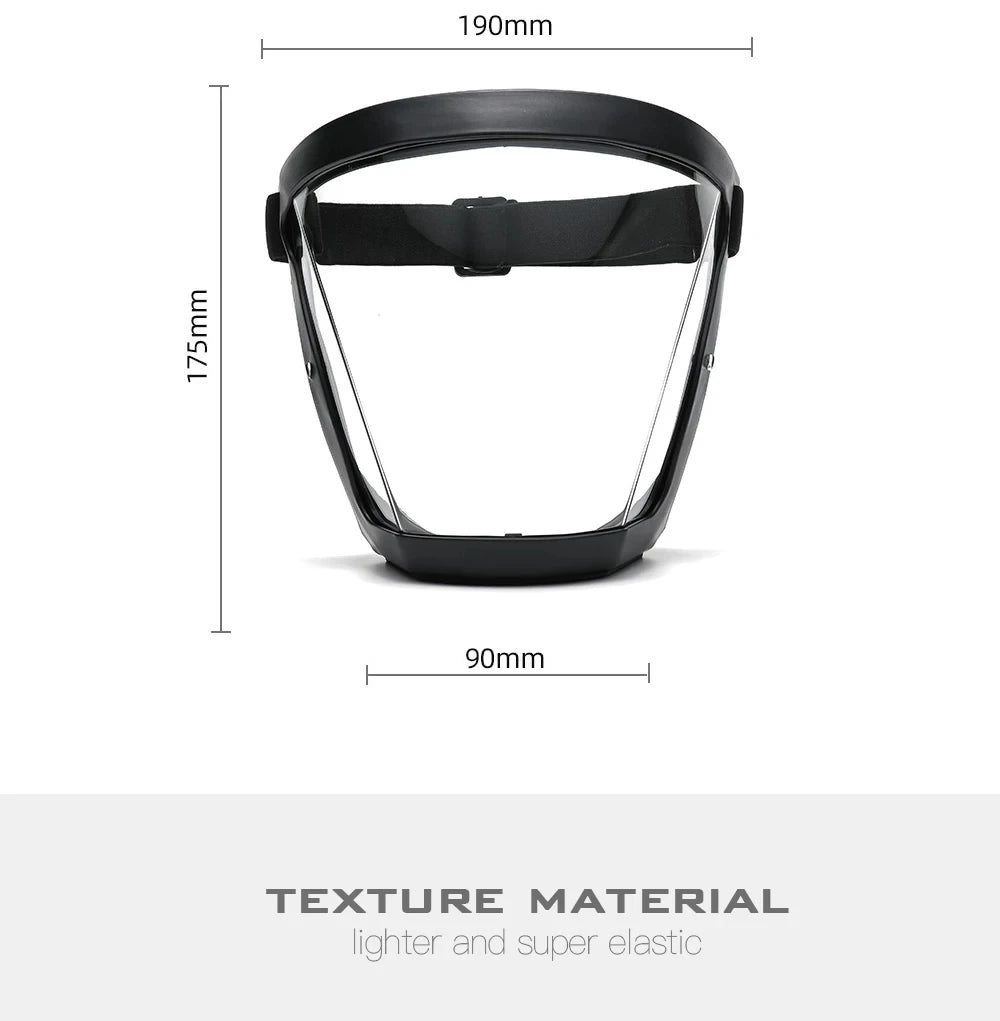 Safety Goggles Full Face Protective Mask For Men And Women Protective Mask Glasses Goggles Full Face Anti-splash Dust Mask
