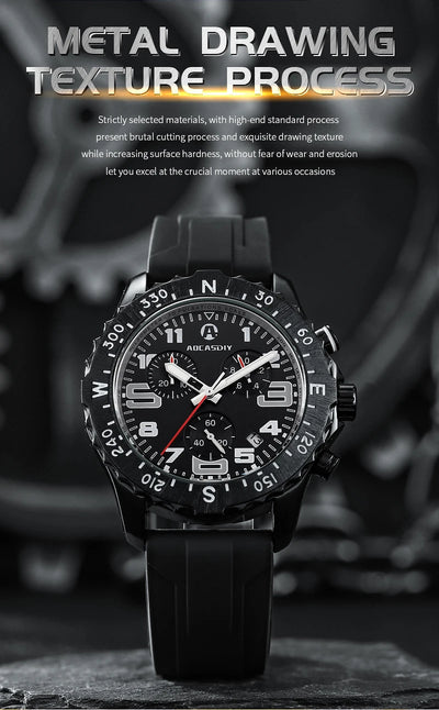 Men’s Watches Top Brand Big Sport Watch Luxury Men Quartz Wrist Watches Chronograph Male Clock Endurance Watch Wristwatches