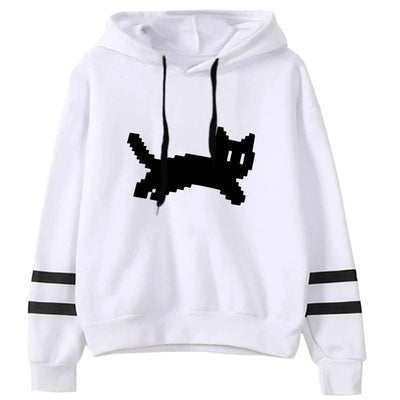 Women's Sweatshirts Pullovers Versatile Hoodies Stripe Jogging