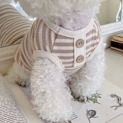 Pet Dog Vest Summer Puppy Clothes Cute Floral Flying Sleeves Dog T-Shirt Chihuahua Pug Bichon Cat Dog Apparel Dog Girl Clothing
