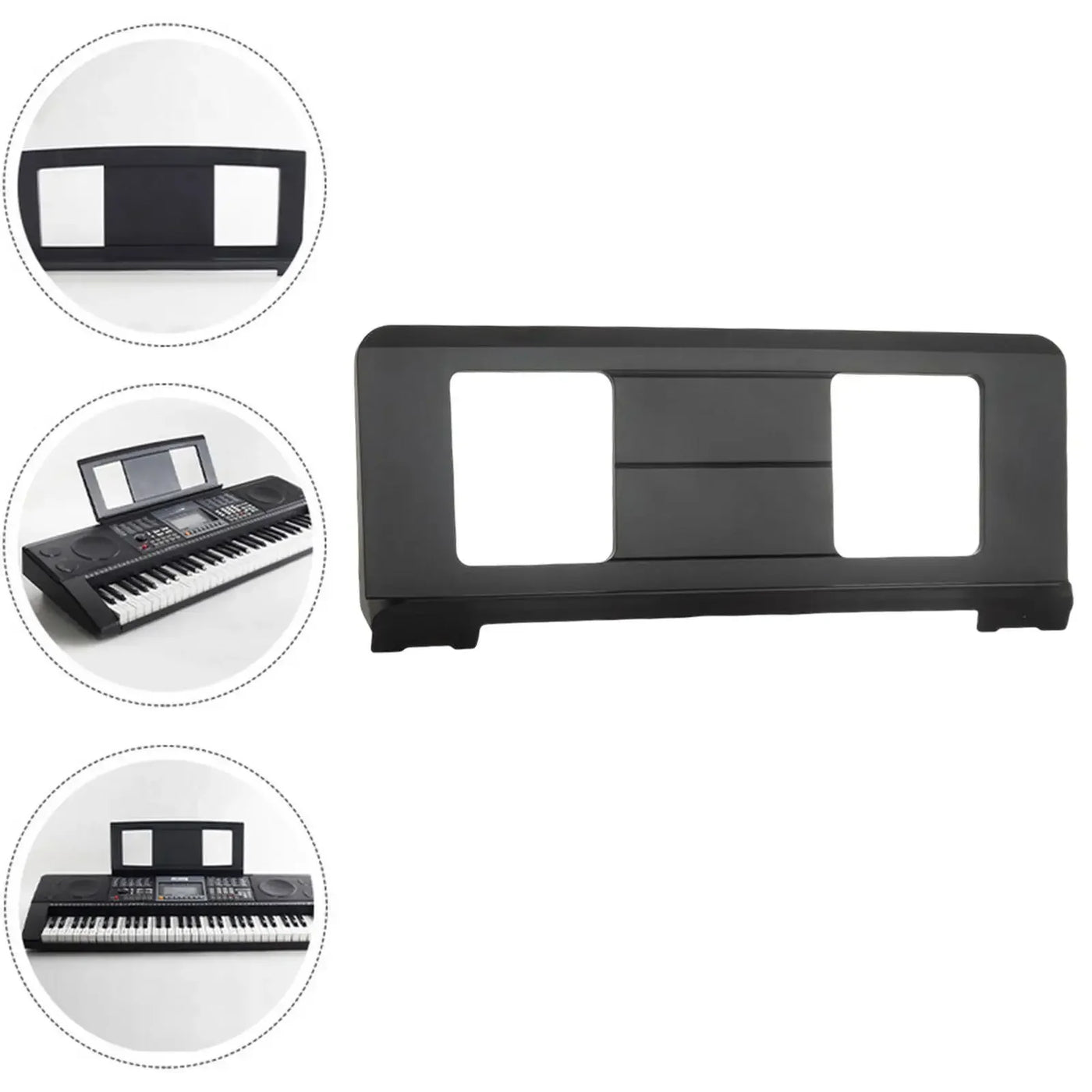 Music Sheet Stand Electronic Piano Music Stand for Sheet Music,Keyboard Music Score Stand Durable Portable Music Stand