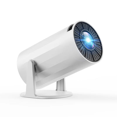 2025 Outdoor Portable Mini Projector 720P XP300 Pro，WiFi 6 & BT 5.4，180° Rotation，4500 Lumen 3W Speaker for Camping Movie Night