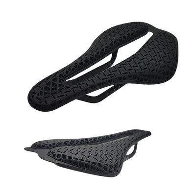 3D Printed Bike Saddle Carbon Fiber Hollow Comfortable Breathable MTB Mountain Road Bicycle Cycling Saddles