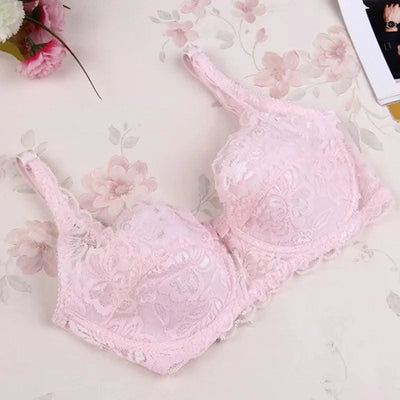 Sexy Lace Bras for Pregnant Women 5/8 Cup Crop Top